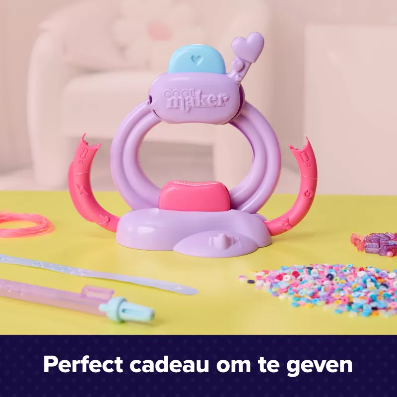 Rokdarbu komplekts aproču veidošanai Spin Master Cool Maker Stack'd Heishi Bracelet Studio