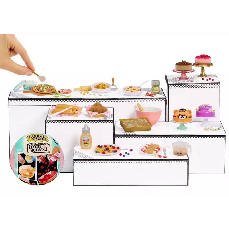 Miniverse Make It Mini From Scratch 2. sērija, 8 gadi, Daudzkrāsains, Plastmasa