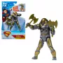 Superman Hammers of Boravia 6 collas darbības figūra, filmas stils, 2 aksesuāri, zelts/pelēks