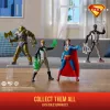 DC Comics SUPERMAN Epic Strike darbības figūra, 15 cm, autentisks filmas stils, 2 aksesuāri, rotaļlieta bērniem no 4 gadiem