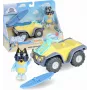 Moose Toys Bluey S9 Figūras un transportlīdzekļa komplekts Pludmales kvadracikls ar Banditu