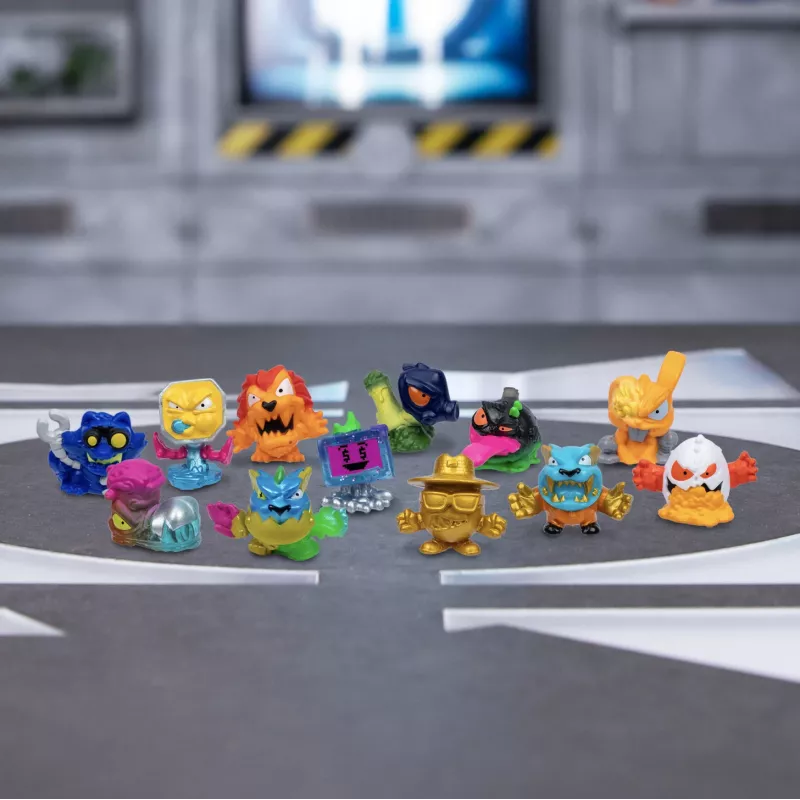 Moose Toys MrBeast Lab Swarms II Atomic 12-paka, 5 gadi, Daudzkrāsains