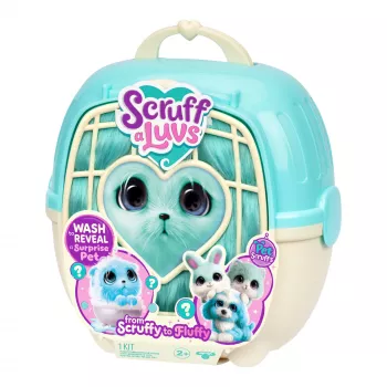 Scruff-a-Luvs Pet Scruffs Blue Plush Rotaļlieta Vienā Iepakojumā