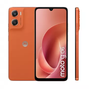 Motorola moto g06 17.5 cm (6.88 collu) Dual SIM Android 15 4G USB Type-C 4 GB 256 GB 5200 mAh Oranžs