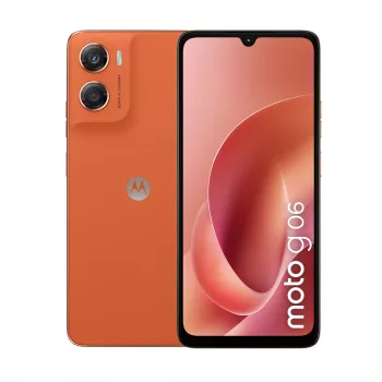 Motorola moto g06 17.5 cm (6.88 collu) Dual SIM Android 15 4G USB Type-C 4 GB 256 GB 5200 mAh Oranžs