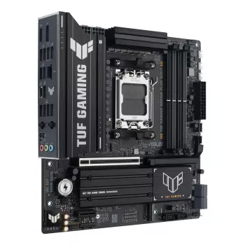 Mātesplate ASUS TUF GAMING B850M-PLUS WIFI7 micro ATX, AMD B850, Socket AM5, DDR5, 4 DIMM, 256GB, Wi‑Fi 7, 2.5Gb LAN