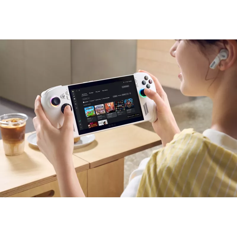 ASUS ROG Xbox Ally RC73YA-NH002W portatīvā spēļu konsole 17.8 cm (7 collas) 512 GB skārienekrāns Wi-Fi balts
