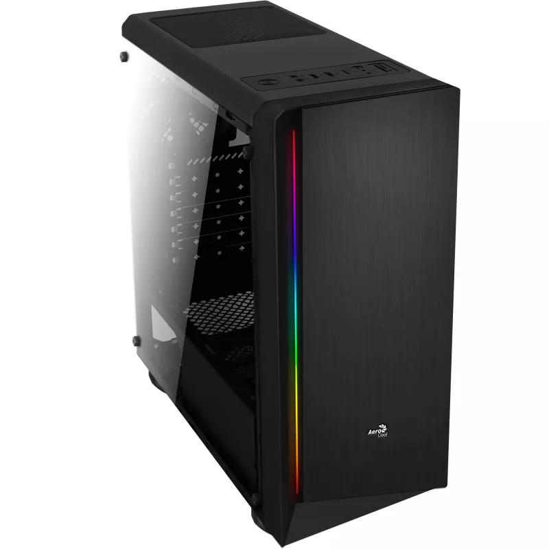 Aerocool RIFT datora korpuss Midi Tower Melns
