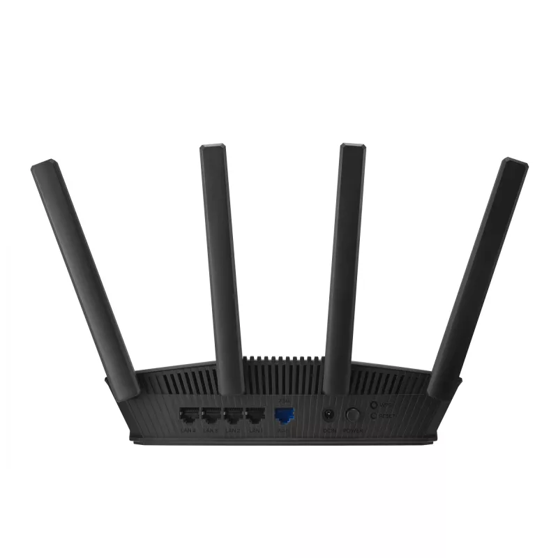ASUS RT-BE55 bezvadu maršrutētājs 2.5 Gigabit Ethernet divjoslu (2.4 GHz / 5 GHz) Melns