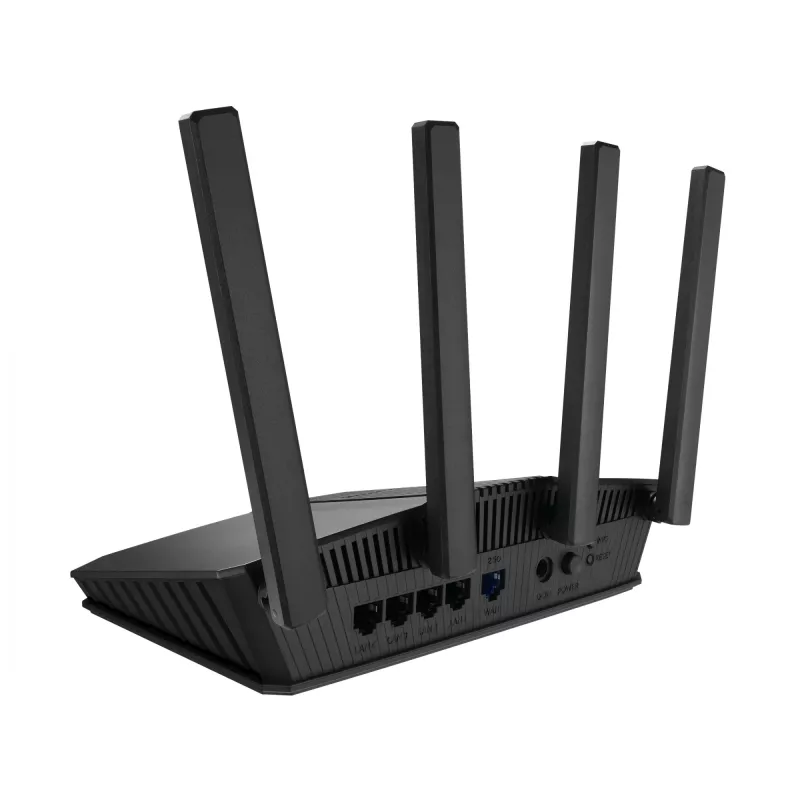 ASUS RT-BE55 bezvadu maršrutētājs 2.5 Gigabit Ethernet divjoslu (2.4 GHz / 5 GHz) Melns