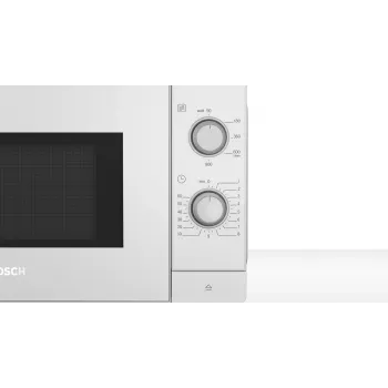 Bosch Serie 2 FL020MW0 baltais solo mikroviļņu krāsns, 20 L, 800 W