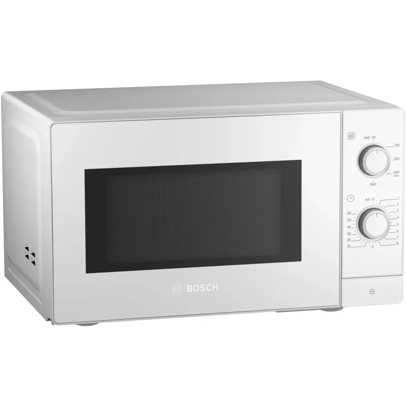 Bosch Serie 2 FL020MW0 baltais solo mikroviļņu krāsns, 20 L, 800 W
