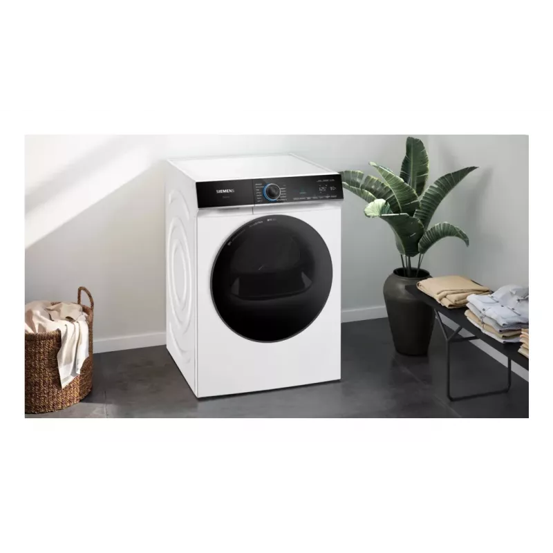 Siemens WR47B2C40 veļas žāvētājs Brīvstāvošs Priekšējā ielāde 9 kg Balts
