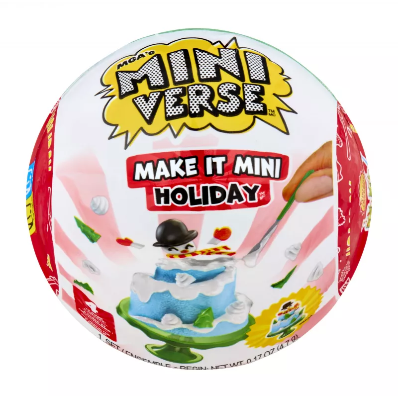 Miniverse Make It Mini Holiday radošais komplekts, 8+ gadi, Daudzkrāsains, Plastmasa