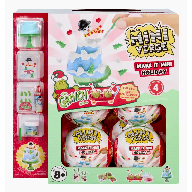 Miniverse Make It Mini Holiday radošais komplekts, 8+ gadi, Daudzkrāsains, Plastmasa