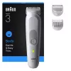 Braun Series 3 BG3530 ķermeņa matu griezējs/skūšanās aparāts Pelēks
