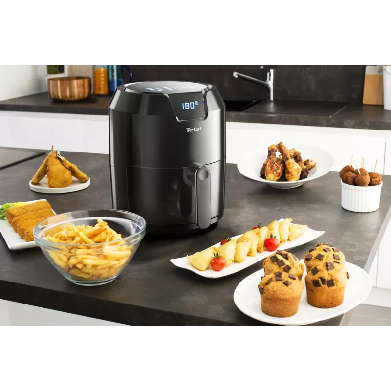 Tefal Easy Fry Precision EY4018 Karstā gaisa fritieris 4.2 L 1500 W Melns