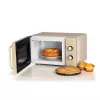 Ariete Vintage Line 3960 Retro mikroviļņu krāsns, 800W, 20L, 3 funkcijas, 5 līmeņi, taimeris, bēša