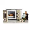 Ariete Vintage Line 3960 Retro mikroviļņu krāsns, 800W, 20L, 3 funkcijas, 5 līmeņi, taimeris, bēša