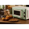 Ariete Vintage Line 3960/04 Zaļā mikroviļņu krāsns, 800W, 20L