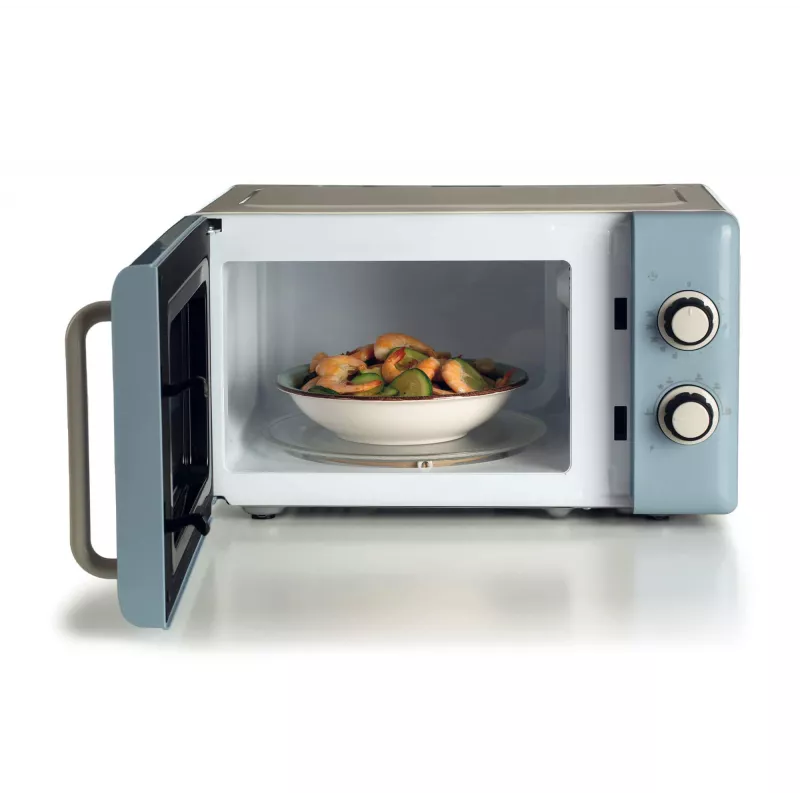 Ariete Vintage Line 3960 mikroviļņu krāsns, 800W, 20L, zila