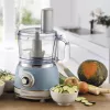 Virtuves kombains ARIETE Vintage Line 1781/05 — 1000 W, 2.1 L bļoda, rotācijas vadība, nerūsējošā tērauda asmens, zils