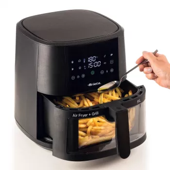 Ariete 4630 Gaisa cepējs 9L, 1300W, 8 programmas, melns
