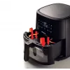 Ariete 4630/00 karstā gaisa friteris, 9 l, 1500 W, 3,6 kg slodze, 7 programmas, līdz 200°C, ar skatlogu, melns