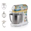 Ariete 1588/0P Positano planetārais virtuves robots, 5,5 l, 2400 W, daudzkrāsu