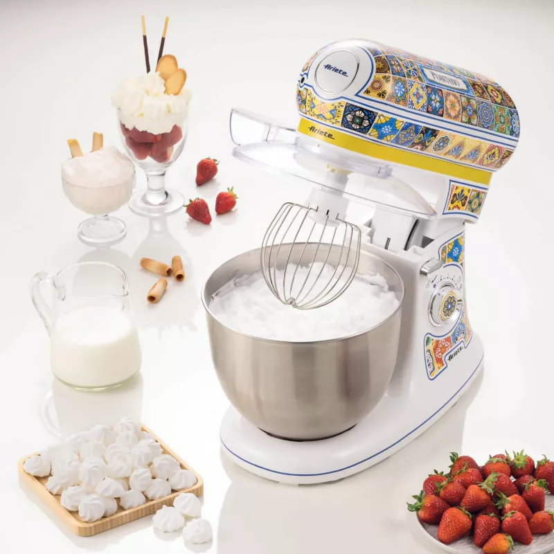 Ariete 1588/0P Positano planetārais virtuves robots, 5,5 l, 2400 W, daudzkrāsu