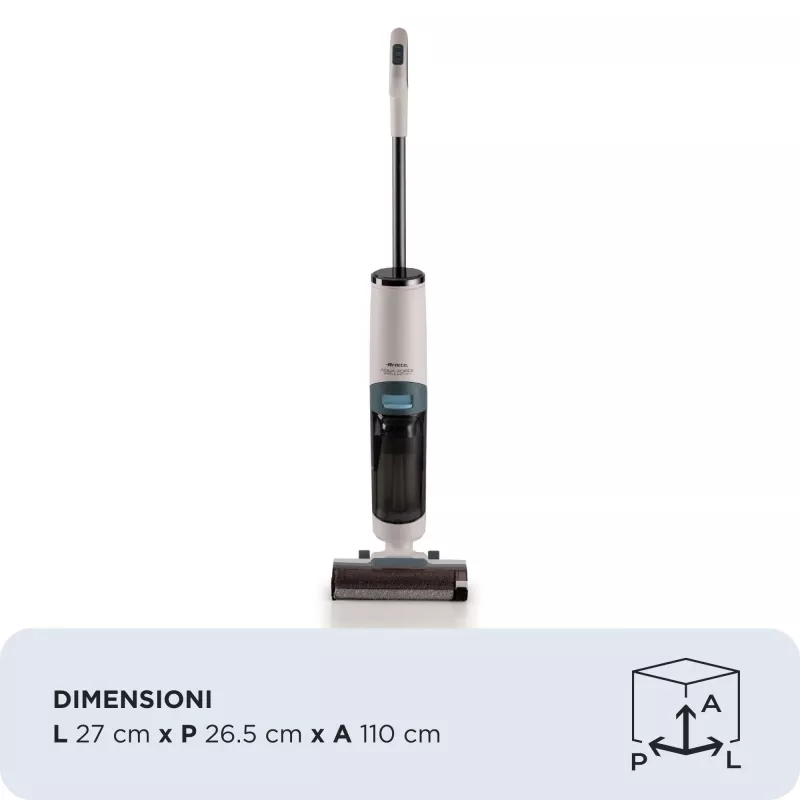 Ariete 2483 Aqua Force Wash & Vacuum, bezvadu grīdu tīrītājs un putekļsūcējs