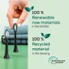 Elektriskās zobu birstes birstes galviņu komplekts Beurer SC Premium Protection Plus Green Planet — melns, 4 iepakojumā