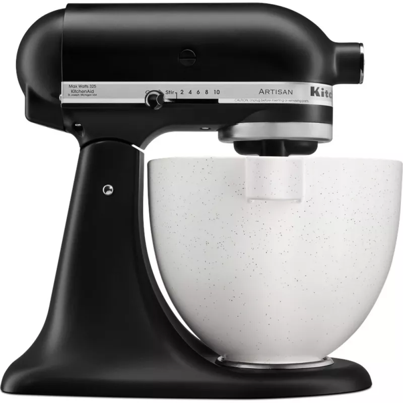 KitchenAid 5KSM125EBM virtuves kombains 300 W 4.8 L Melns
