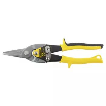 STANLEY 2-14-563 taisngriezes šķēres, kalts no molibdēna tērauda, griešanas spēja 1.2 mm