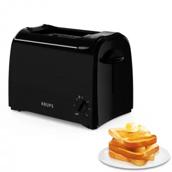 Krups Proaroma KH1518 2 šķēles 850 W Melns