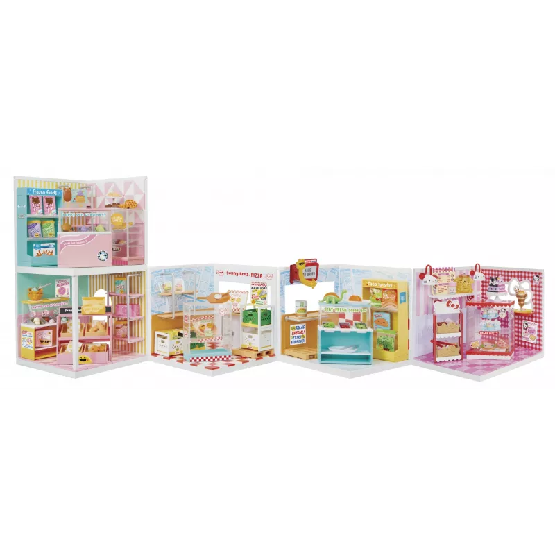 Miniverse Make It Mini SANRIO rotaļu komplekts, Māja, 8 gadi, Daudzkrāsains, Plastmasa