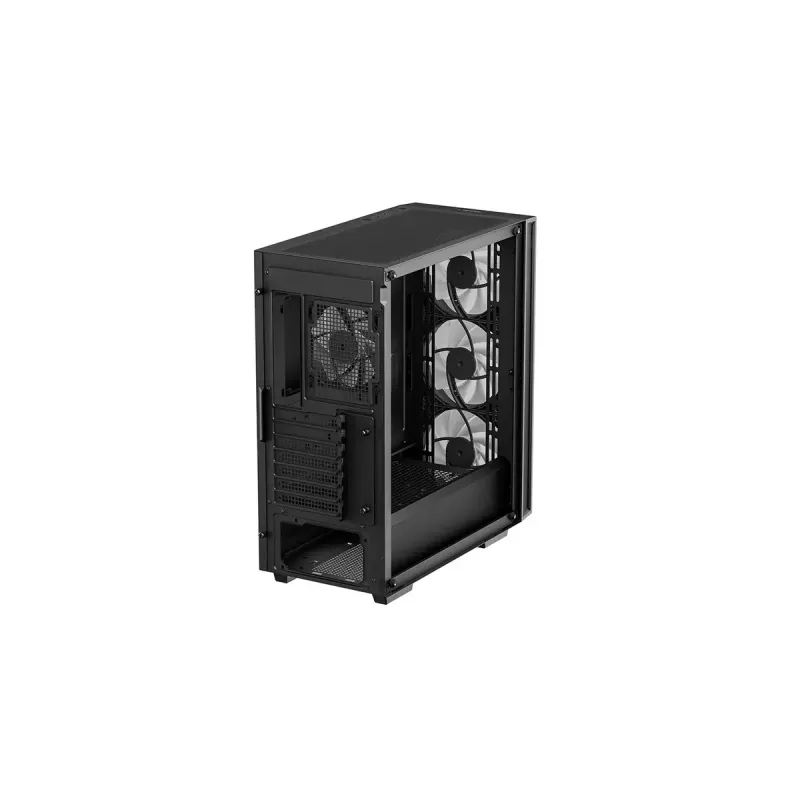 DeepCool MATREXX 55 V4 C R-MATREXX55-BCADA4-G-4 Midi Tower datora korpuss, rūdīts stikls, ATX/Micro-ATX/Mini-ITX, melns