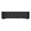 Mini dators ASUS NUC 14 Essential RNUC14MNK3500002 (bez RAM un datu nesēja), Intel Core 3 N355, Wi-Fi 6E, bez operētājsistēmas, melnā krāsā