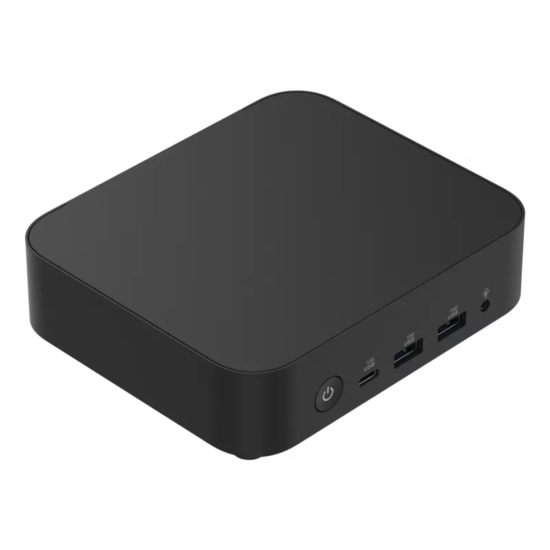 Mini dators ASUS NUC 14 Essential RNUC14MNK3500002 (bez RAM un datu nesēja), Intel Core 3 N355, Wi-Fi 6E, bez operētājsistēmas, melnā krāsā