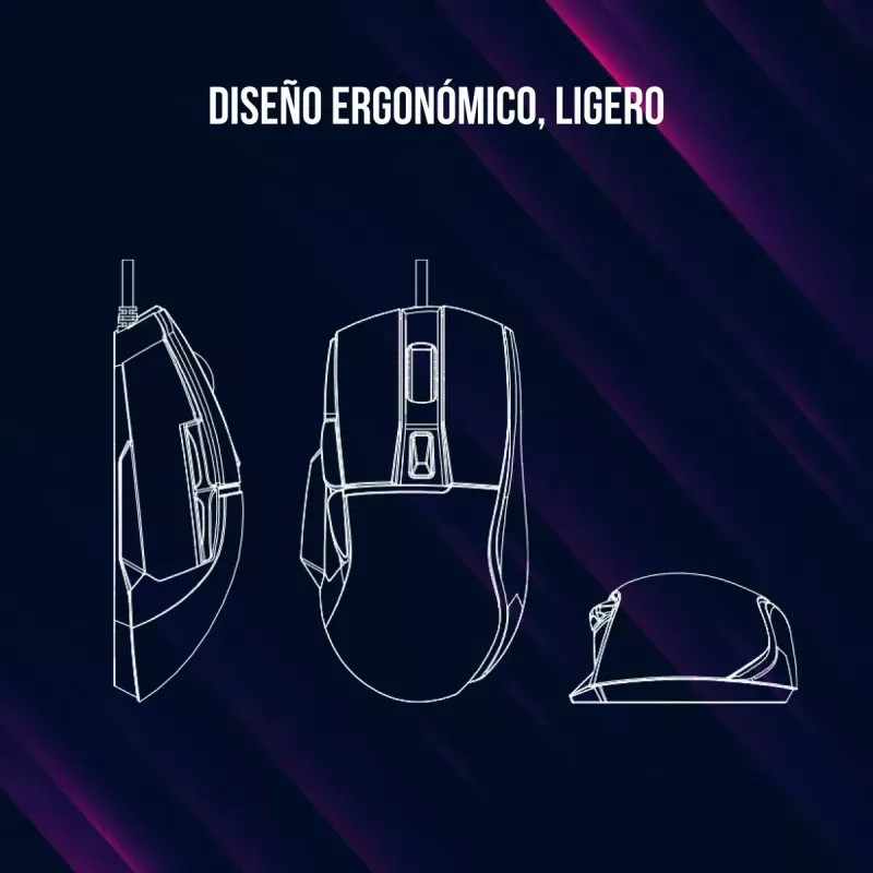 Pele Lorgar Jetter 357 Gaming optiskā labā roka