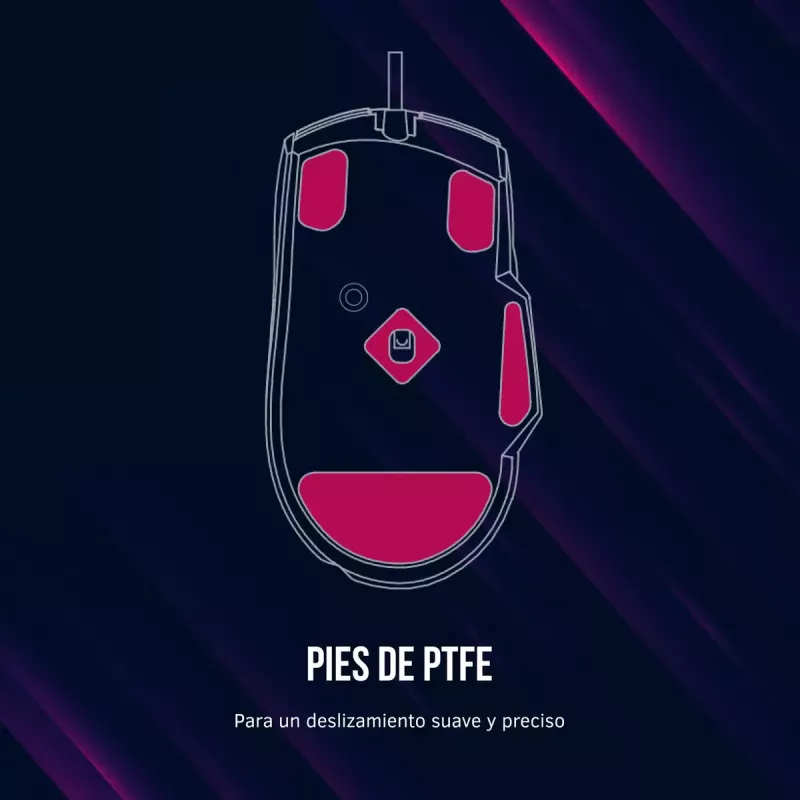 Pele Lorgar Jetter 357 Gaming optiskā labā roka