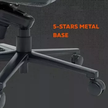 Spēļu krēsls Canyon Boulder XLCH01 Pildīts sēdeklis Pelēks 150 kg