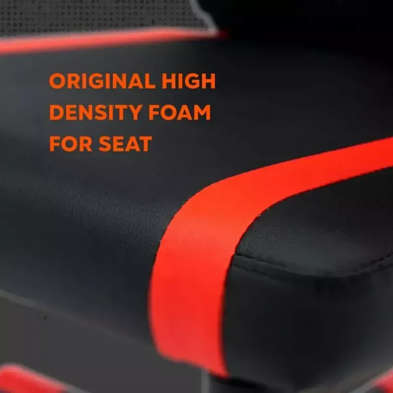 Spēļu krēsls Canyon Flow MCH01 Cietais sēdeklis Melns Oranžs 120 kg
