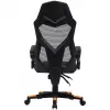Spēļu krēsls Canyon Flow MCH01 Cietais sēdeklis Melns Oranžs 120 kg