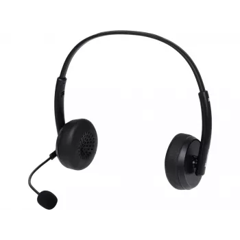 Sandberg USB Office Headset Saver, Vadu, Zvanu/Mūzikas, 20 - 20000 Hz, 150 g, Austiņas, Melns