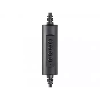 Sandberg USB Office Headset Saver, Vadu, Zvanu/Mūzikas, 20 - 20000 Hz, 150 g, Austiņas, Melns