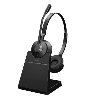 Jabra Engage 55 - USB-C UC Stereo Statīvs, EMEA/APAC, Bezvadu, Birojs/Zvanu centrs, 83 g, Austiņas, Melns, Titāns