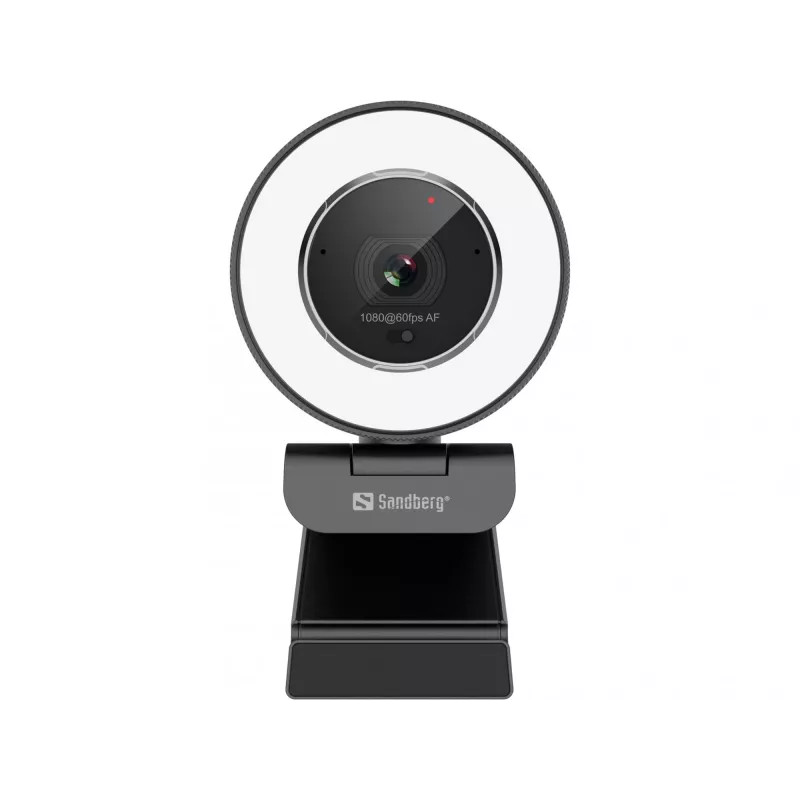 Sandberg Streamer USB Webcam Pro Elite 2560x1440 60fps Melns