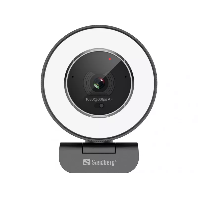 Sandberg Streamer USB Webcam Pro Elite 2560x1440 60fps Melns