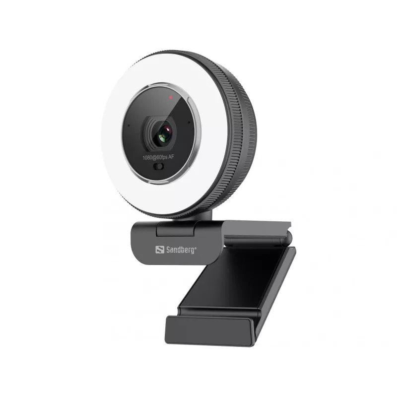 Sandberg Streamer USB Webcam Pro Elite 2560x1440 60fps Melns